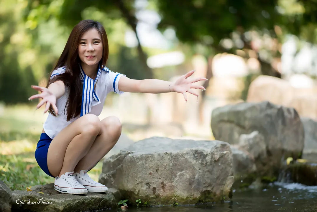 [Mzsock] NO.184 Chen Lixuan stewardess style beautiful legs street photography#[105P]-19